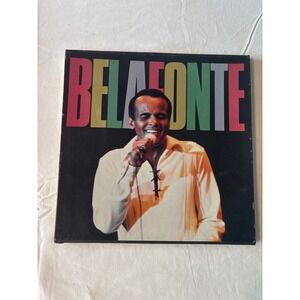 Harry Belafonte 3-LP Vinyl Box Set 12" Black Good 1983 BOMR RCA Compilation